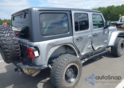 2019 Jeep Wrangler Unlimited Sahara 4X4 z USA, uszkodzony, nr VIN 1C4HJXEN0KW596045